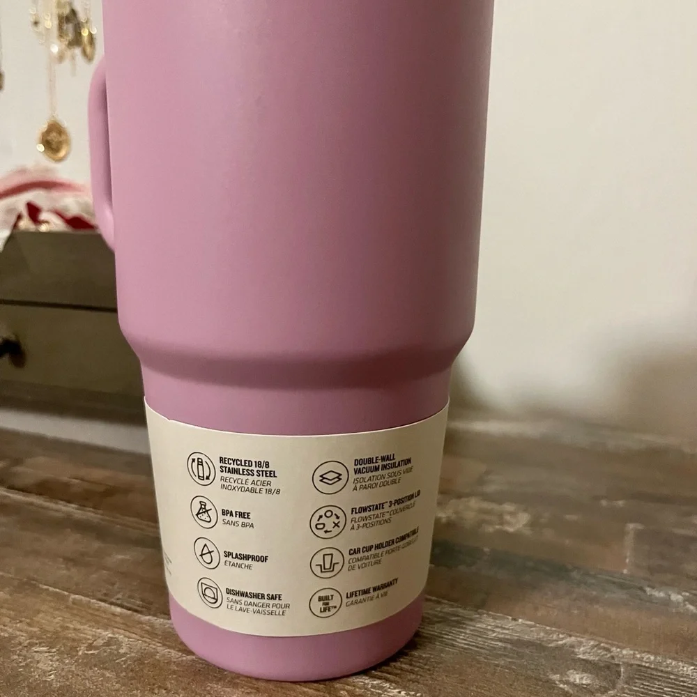 Stanley The Quencher H2.O FlowState™ Tumbler 20oz Soft orchid - Picture 5 of 7